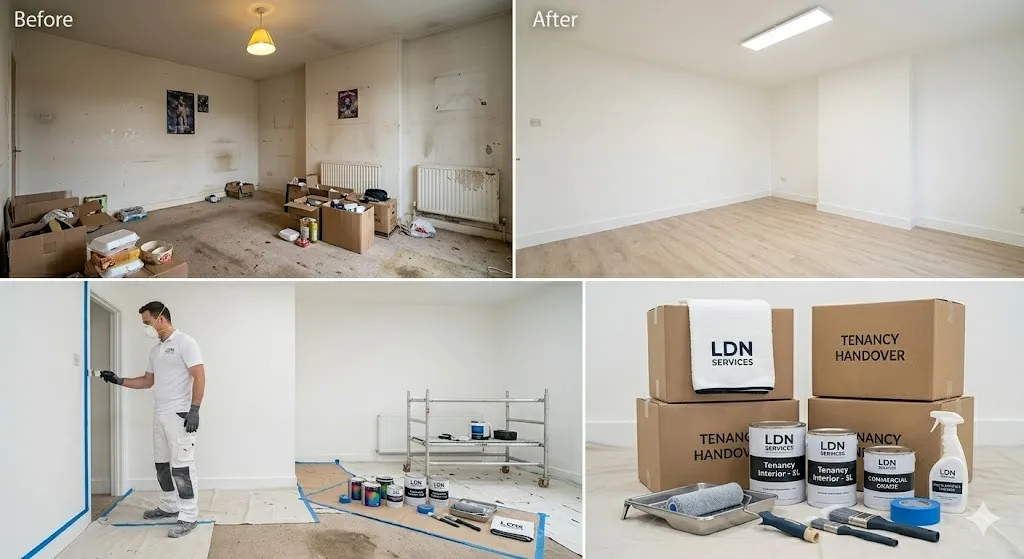 End Of Tenancy Painting service in London Borough of Merton - Merton Painters