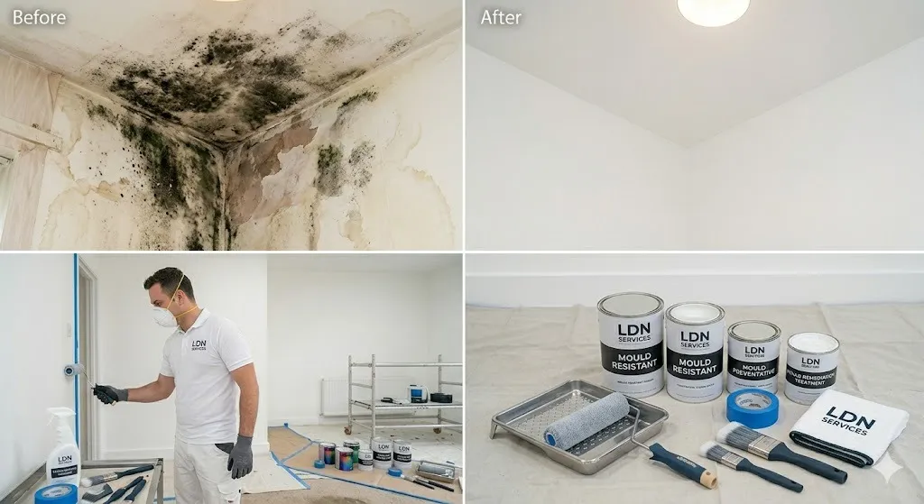 Mould Stain Painting service in London Borough of Merton - Merton Painters